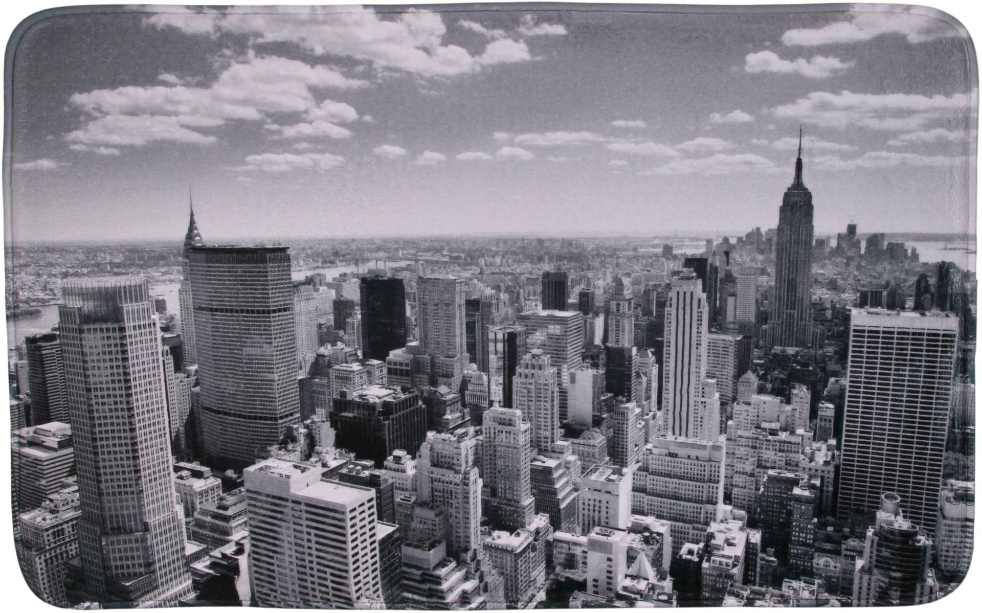 Sanilo Badematte »Skyline New York«, schnell trocknend, Memory Schaum von Sanilo