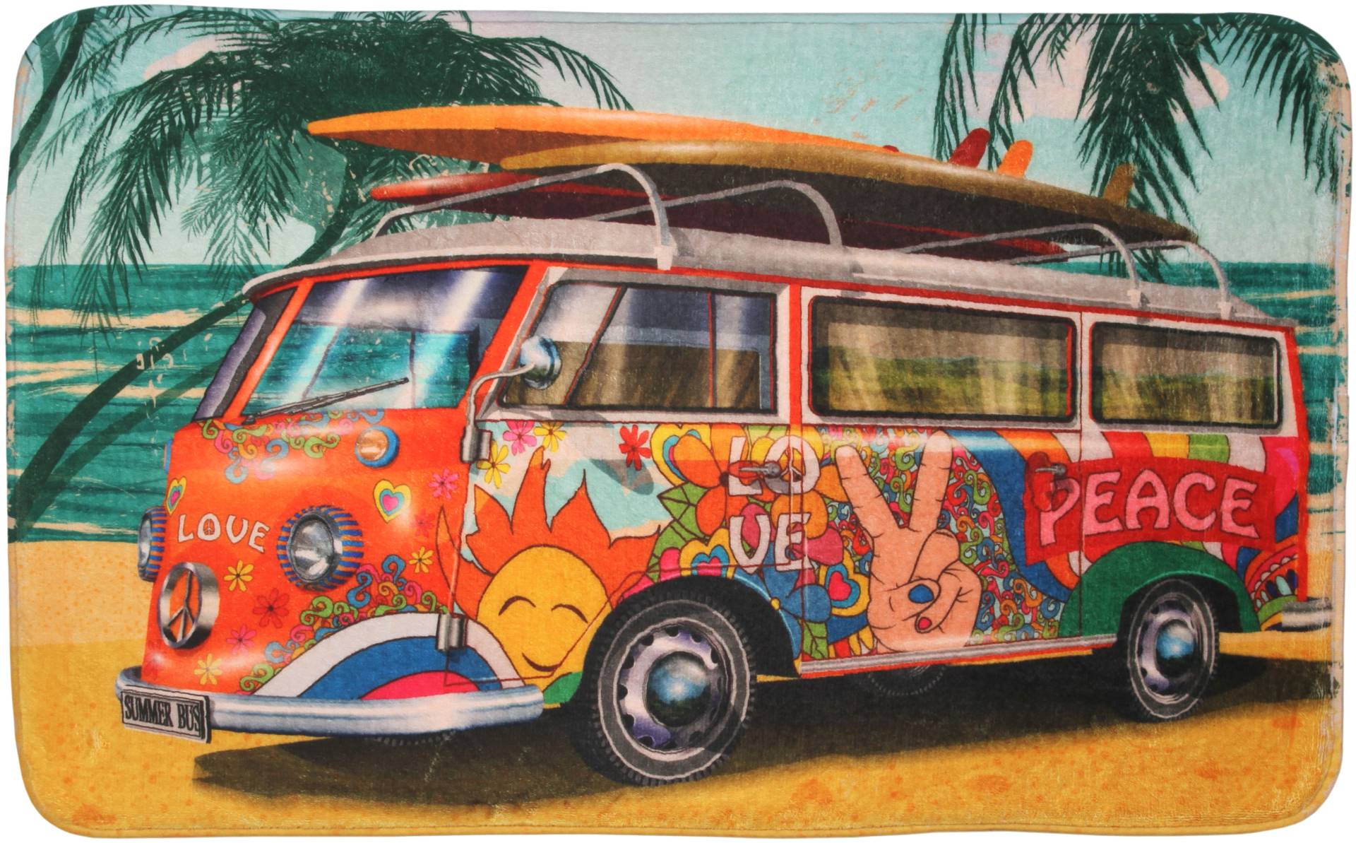 Sanilo Badematte »Summer Bus«, schnell trocknend, Memory Schaum Sanilo Badematte »Summer Bus«, schnell trocknend, Memory Schaum von Sanilo