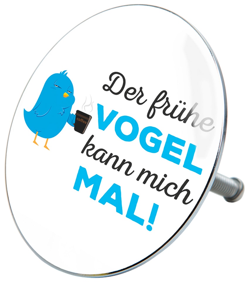 Sanilo Badewannenstöpsel »Der frühe Vogel…«, Ø 7,2 cm Sanilo Badewannenstöpsel »Der frühe Vogel…«, Ø 7,2 cm von Sanilo