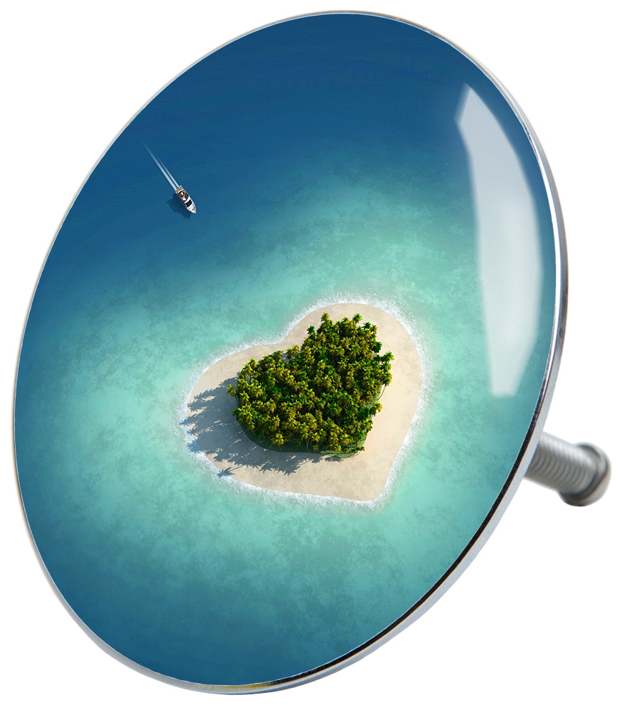 Sanilo Badewannenstöpsel »Dream Island«, Ø 7,2 cm Sanilo Badewannenstöpsel »Dream Island«, Ø 7,2 cm von Sanilo