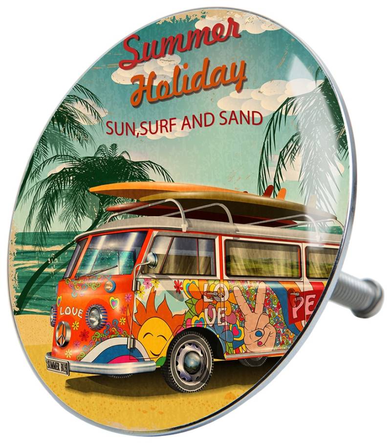 Sanilo Badewannenstöpsel »Summer Bus«, Ø 7,2 cm von Sanilo