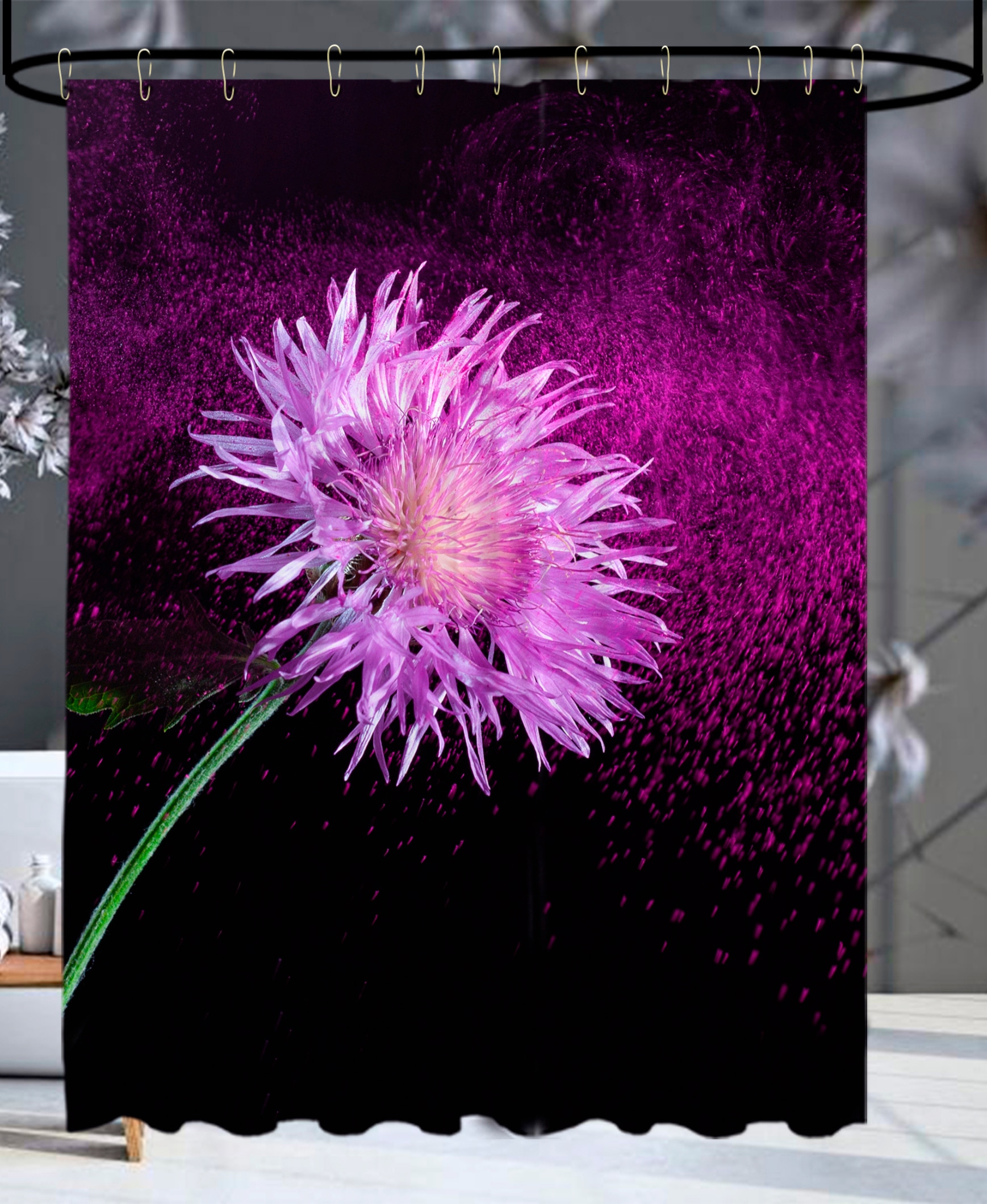 Sanilo Duschvorhang »Purple Dust«, Höhe 200 cm Sanilo Duschvorhang »Purple Dust«, Höhe 200 cm von Sanilo
