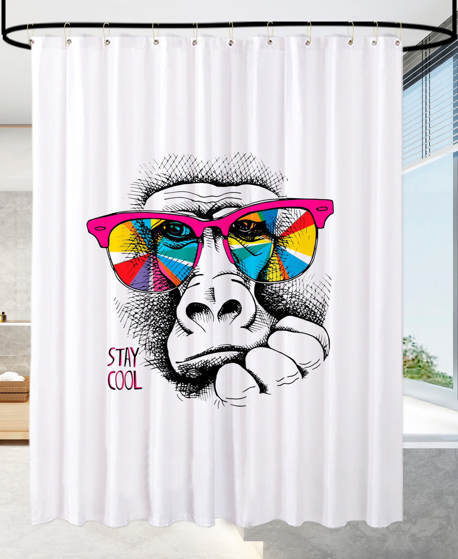 Sanilo Duschvorhang »Stay Cool«, Höhe 200 cm Sanilo Duschvorhang »Stay Cool«, Höhe 200 cm von Sanilo