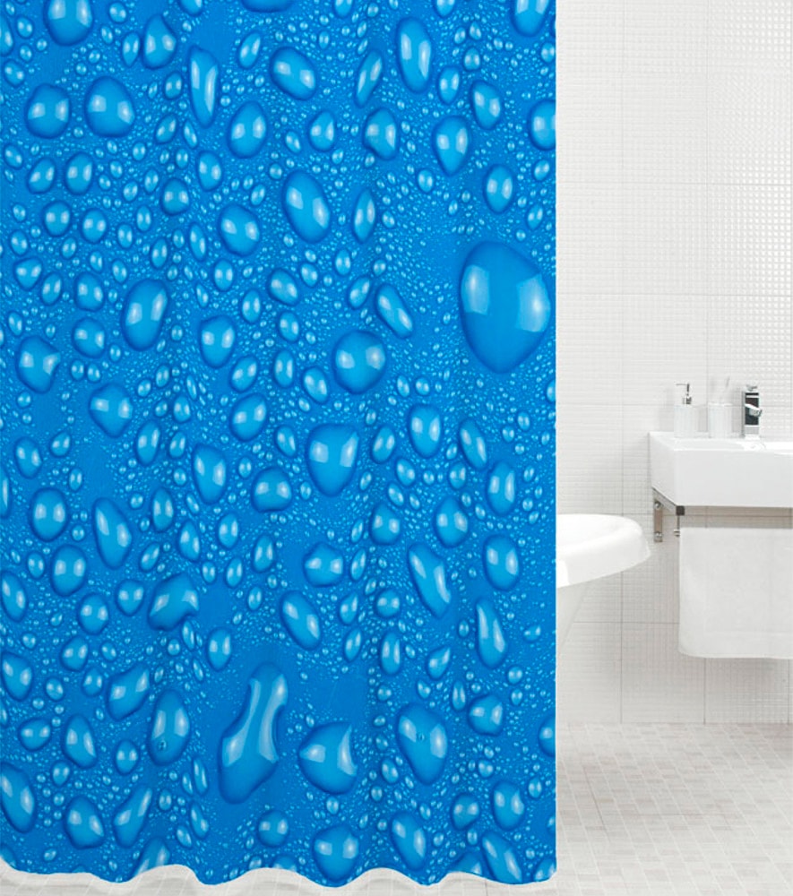 Sanilo Duschvorhang »Wassertropfen blau«, Höhe 200 cm Sanilo Duschvorhang »Wassertropfen blau«, Höhe 200 cm von Sanilo