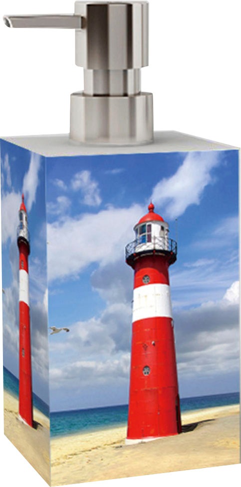Sanilo Seifenspender »Leuchtturm«, hochwertig, kräftige Farben, leicht nachfüllbar Sanilo Seifenspender »Leuchtturm«, hochwertig, kräftige Farben, leicht nachfüllbar von Sanilo