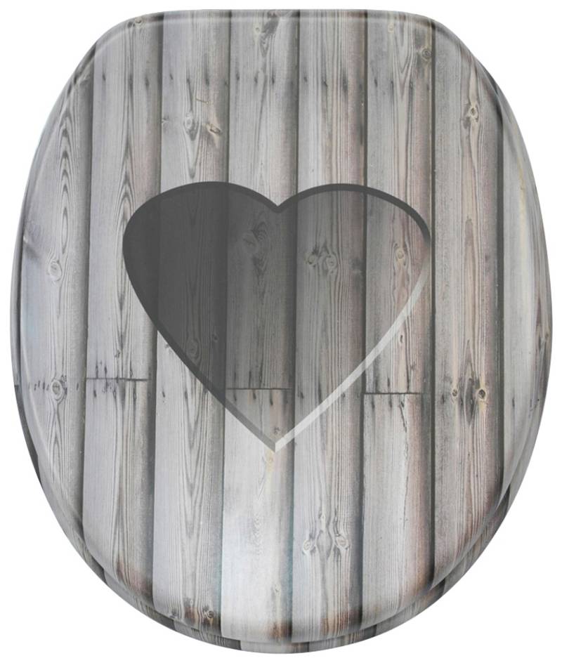 Sanilo WC-Sitz »Wooden Heart«, mit Absenkautomatik von Sanilo