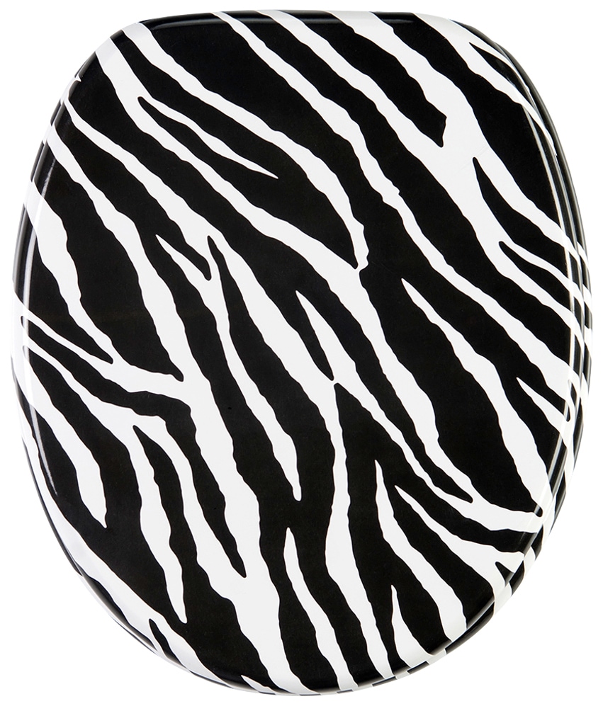 Sanilo WC-Sitz »Zebra Look«, mit Absenkautomatik von Sanilo