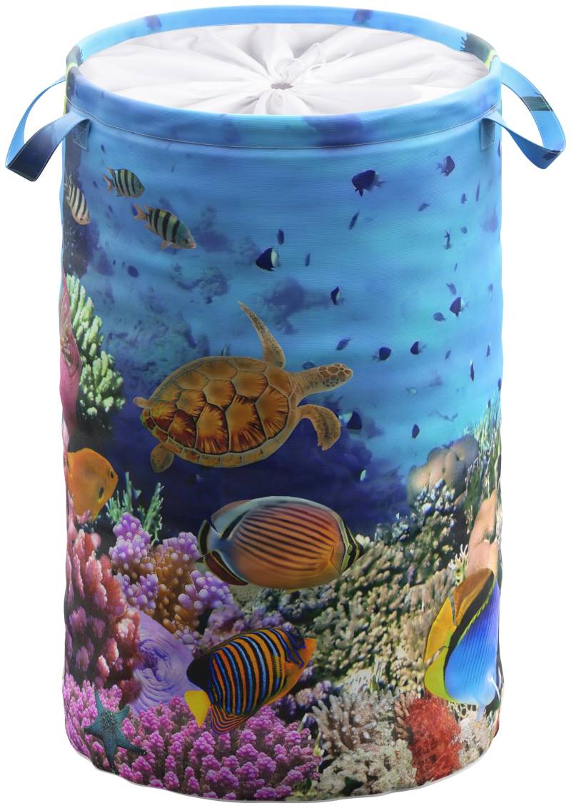 Sanilo Wäschekorb »Ocean«, 60 Liter, faltbar, mit Sichtschutz von Sanilo