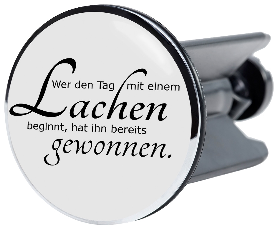 Sanilo Waschbeckenstöpsel »Lachen«, Ø 4 cm Sanilo Waschbeckenstöpsel »Lachen«, Ø 4 cm von Sanilo