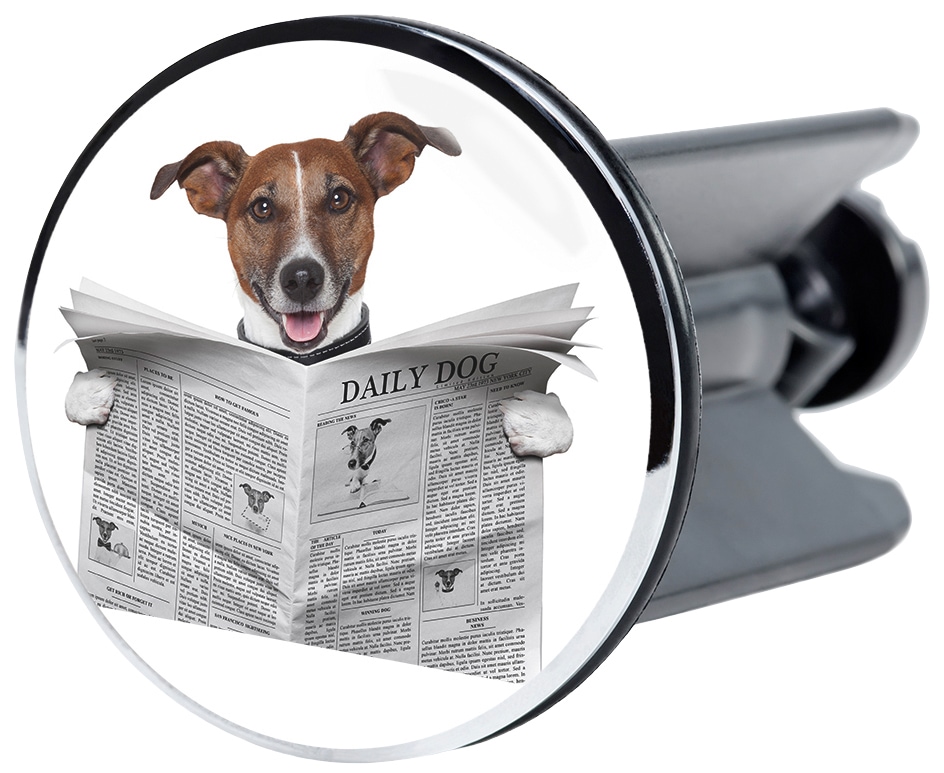 Sanilo Waschbeckenstöpsel »Newspaper«, Ø 4 cm Sanilo Waschbeckenstöpsel »Newspaper«, Ø 4 cm von Sanilo