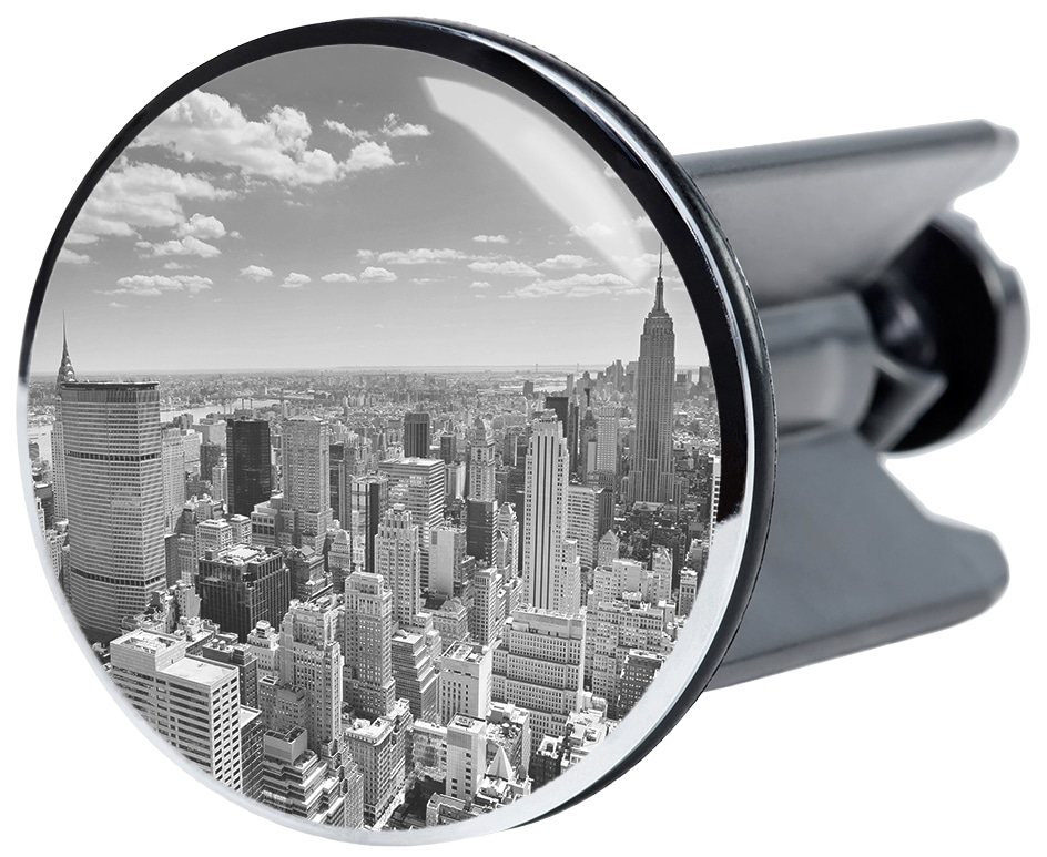 Sanilo Waschbeckenstöpsel »Skyline New York«, Ø 4 cm Sanilo Waschbeckenstöpsel »Skyline New York«, Ø 4 cm von Sanilo