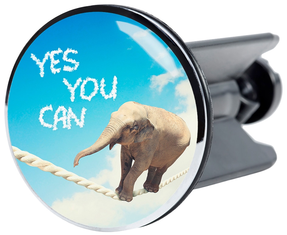 Sanilo Waschbeckenstöpsel »Yes you can«, Ø 4 cm Sanilo Waschbeckenstöpsel »Yes you can«, Ø 4 cm von Sanilo