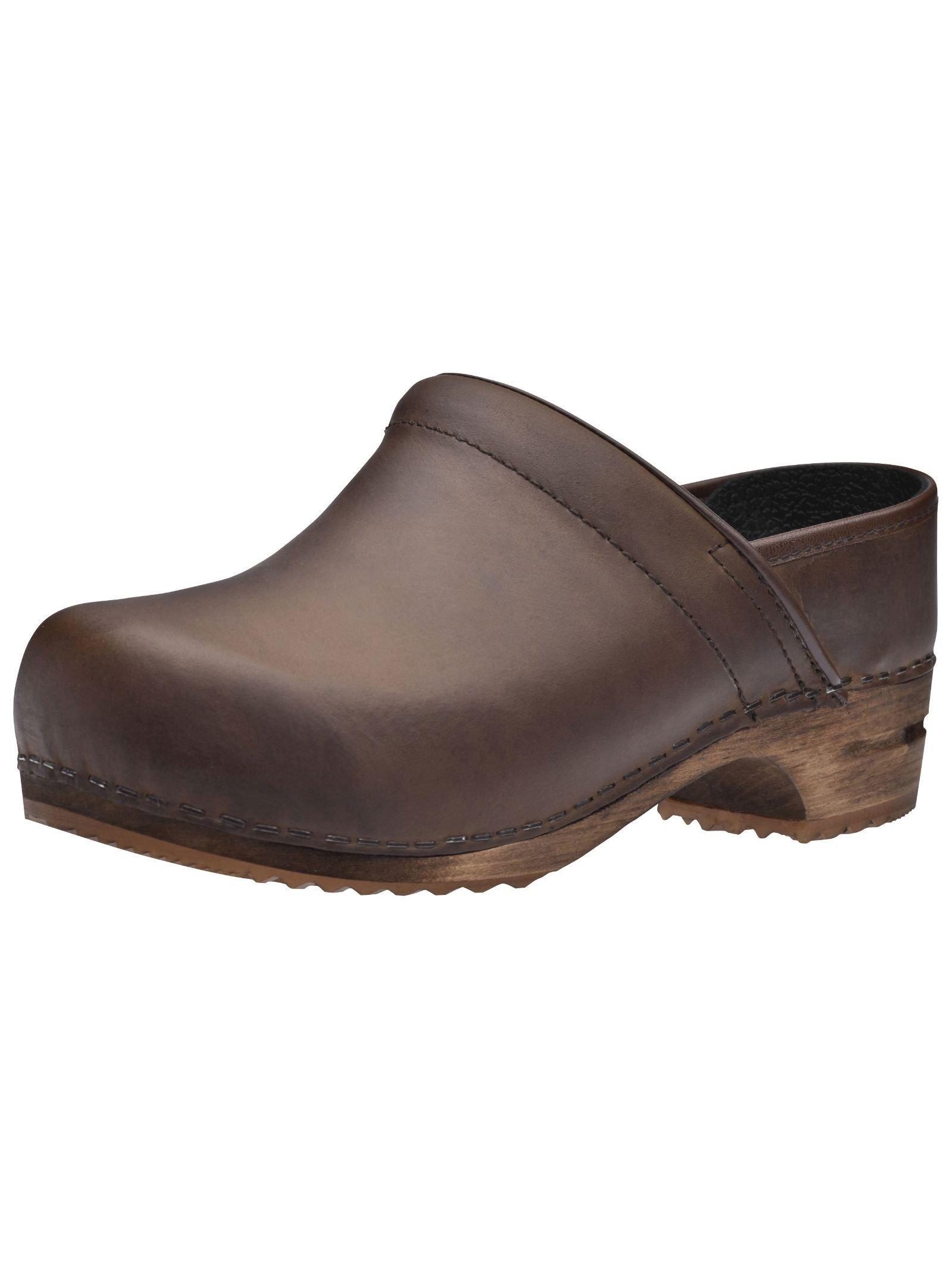 Clogs Herren Braun 42 von Sanita