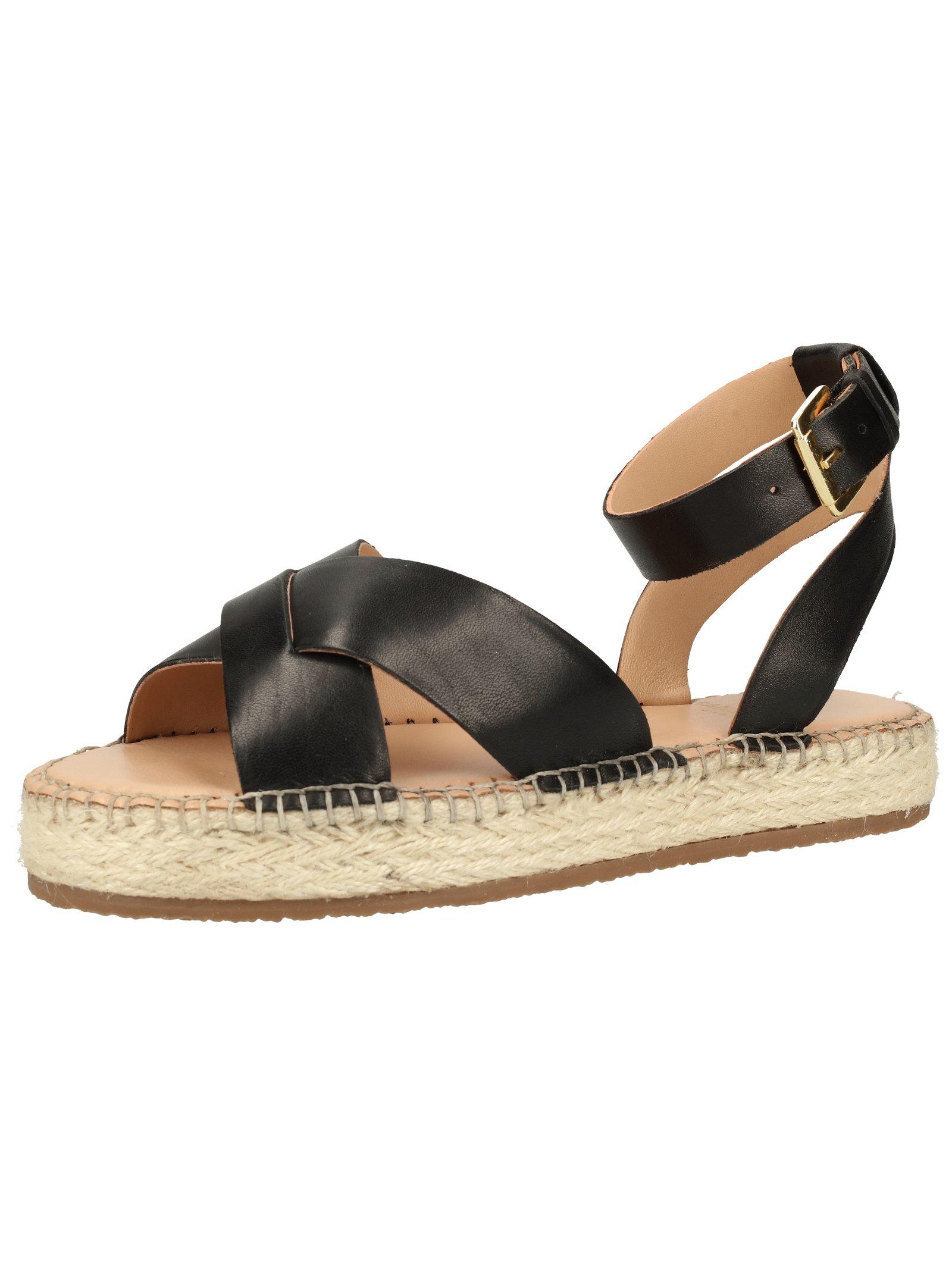 Sandalen Damen Schwarz 36 von Sansibar