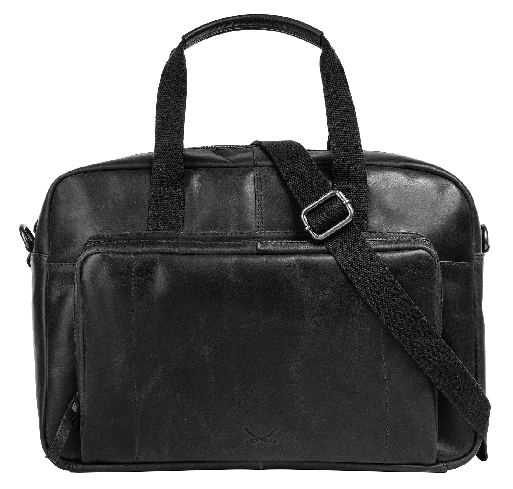 Sansibar Aktentasche »BUSINESS BAG, BLACK«, echt Leder von Sansibar