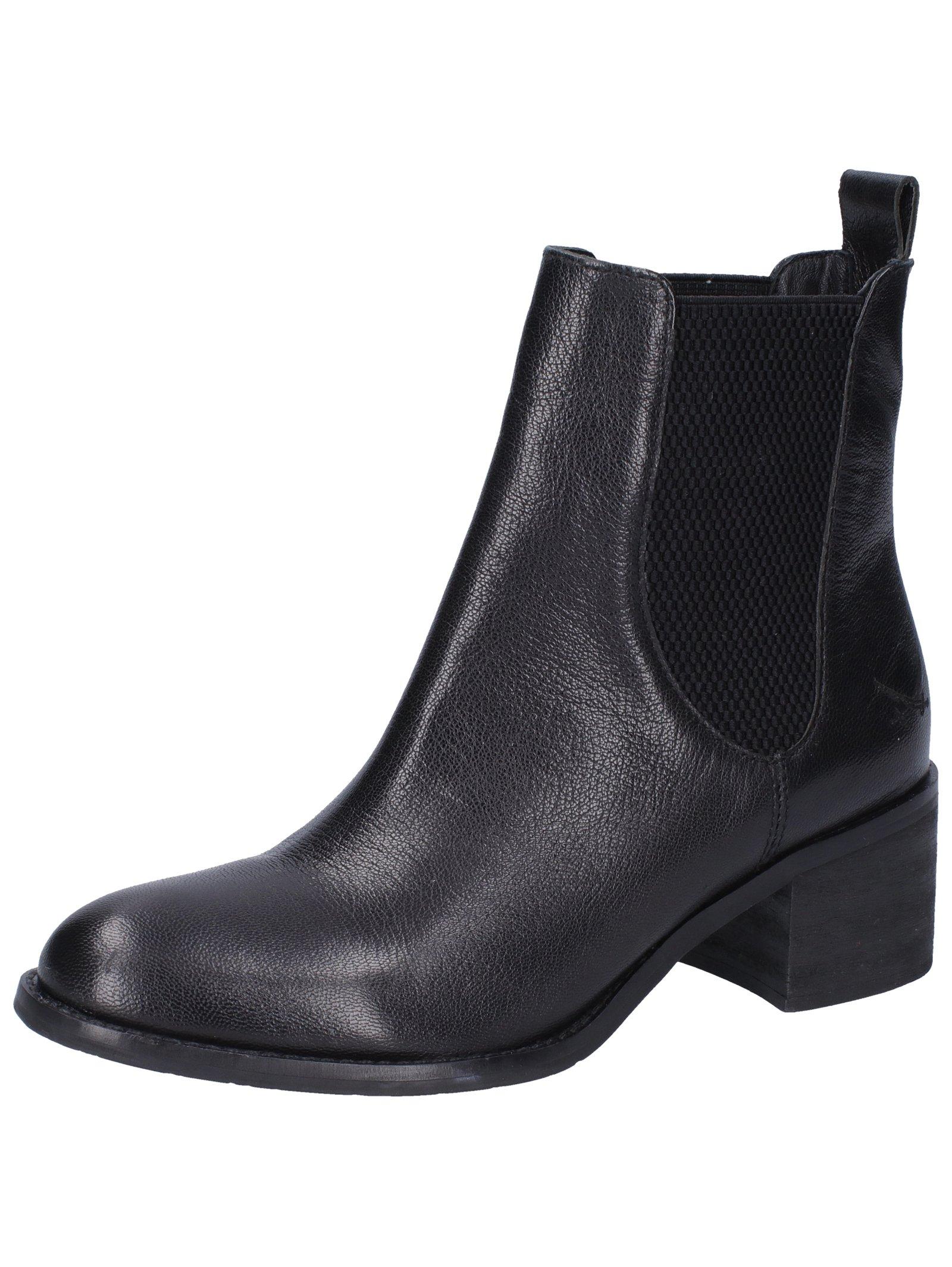 Stiefelette 1033777 Damen Schwarz 36 von Sansibar