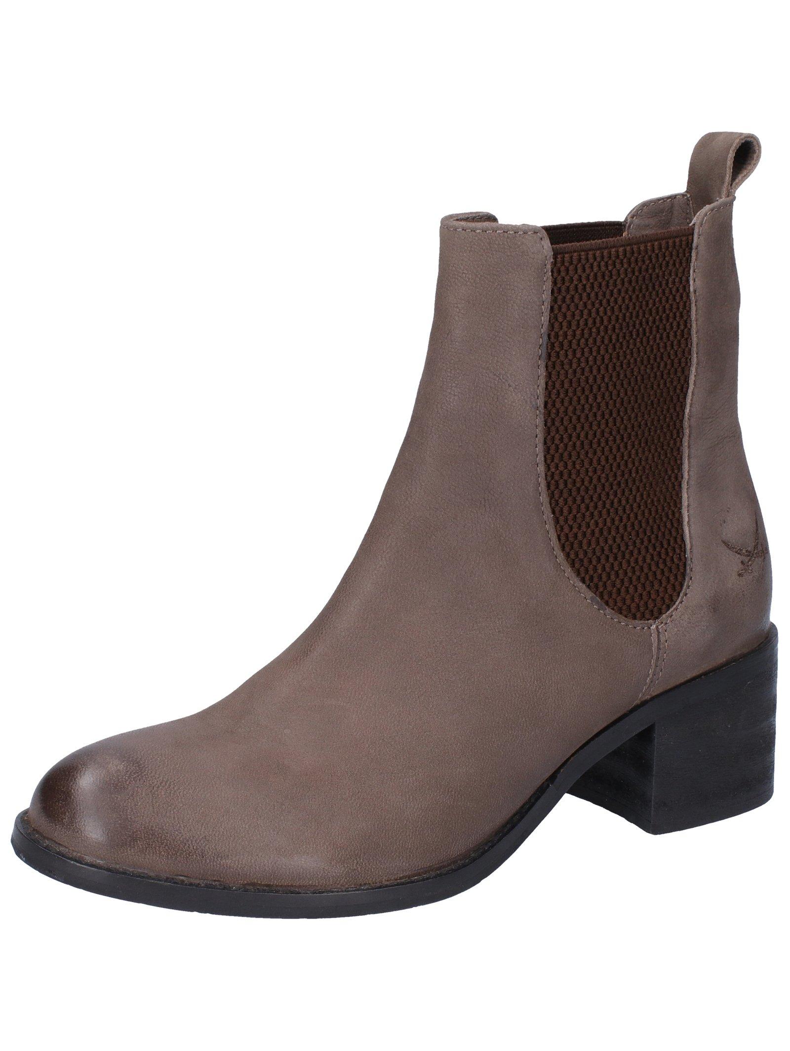 Stiefelette 1033778 Damen Kühles Braun 36 von Sansibar