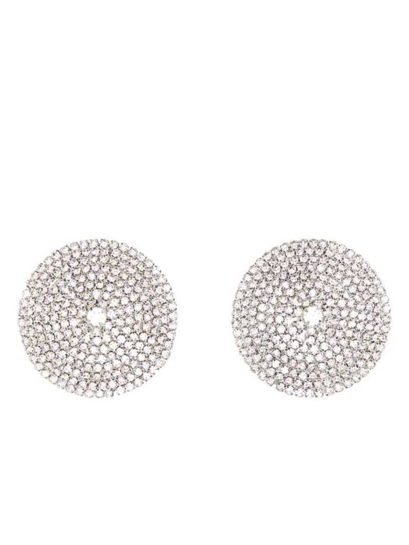 Santa Brands crystal-embellished nipples cover - Silver von Santa Brands