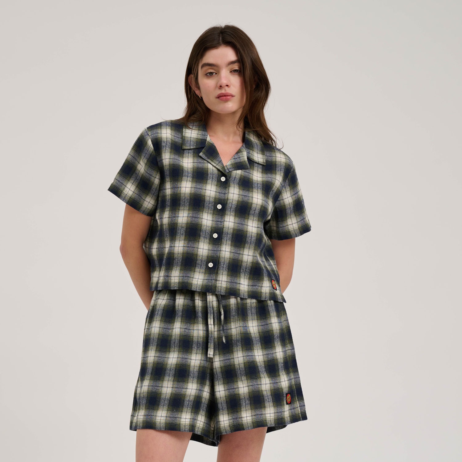 Santa Cruz T-Shirt »CLASSIC CHECK CROP SHIRT« Santa Cruz T-Shirt »CLASSIC CHECK CROP SHIRT« von Santa Cruz