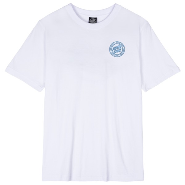 Santa Cruz - Women's Check Outline Ringed Dot - T-Shirt Gr 12 weiß von Santa Cruz