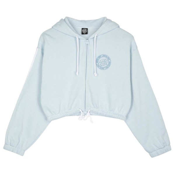 Santa Cruz - Women's Check Outline Ringed Dot Zip - Sweat- & Trainingsjacke Gr 12 grau von Santa Cruz