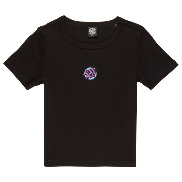 Santa Cruz - Women's Other Dot Emb T-Shirt - T-Shirt Gr 14 schwarz von Santa Cruz