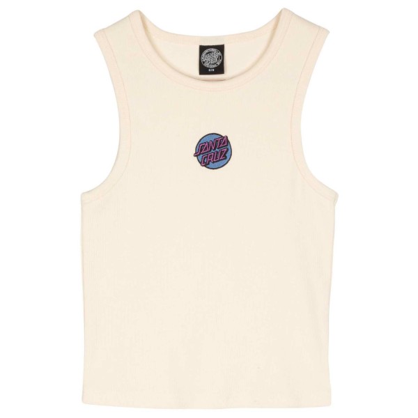Santa Cruz - Women's Other Dot Emb Tank - Top Gr 10;12;14 lila;weiß von Santa Cruz