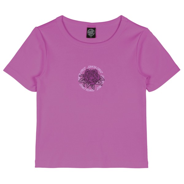 Santa Cruz - Women's Ringed Arrangement T-Shirt - T-Shirt Gr 10 lila von Santa Cruz