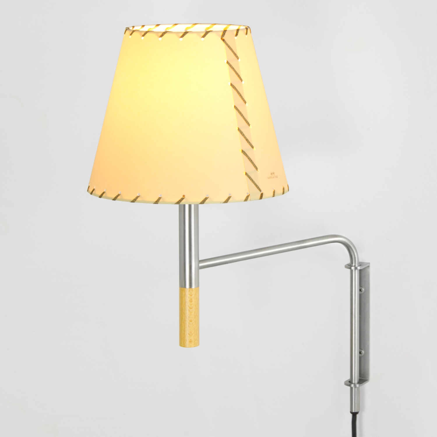 BC1 LED Wandleuchte, Lampenschirm beige BC1 LED Wandleuchte, Lampenschirm beige von Santa & Cole