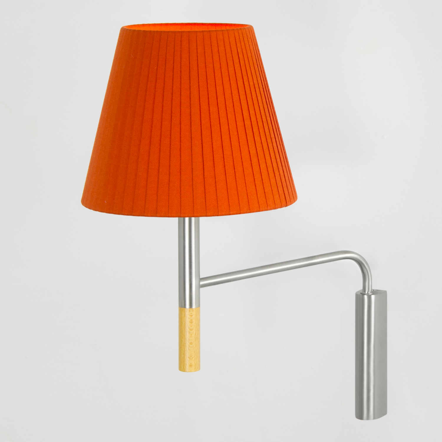 BC3 LED Wandleuchte, Lampenschirm rot-amber BC3 LED Wandleuchte, Lampenschirm rot-amber von Santa & Cole