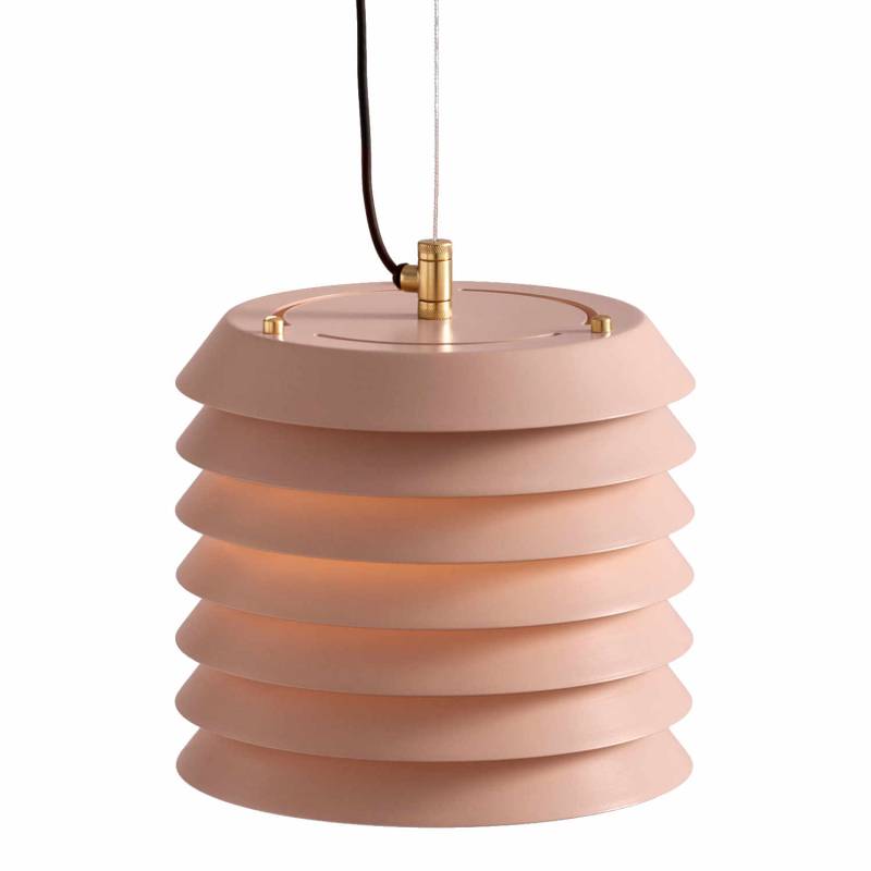 Maija 15 LED Pendelleuchte, Farbe nude/rose von Santa & Cole