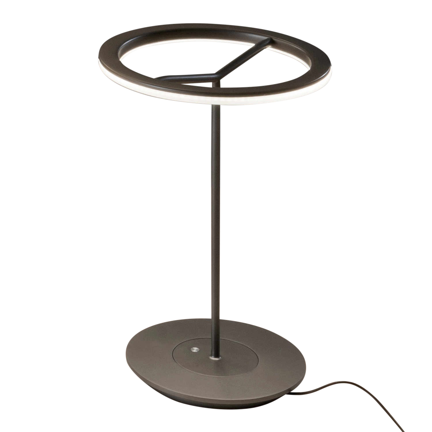 Sin S LED Tischleuchte, Lampenschirm ohne, Struktur weiss Sin S LED Tischleuchte, Lampenschirm ohne, Struktur weiss von Santa & Cole