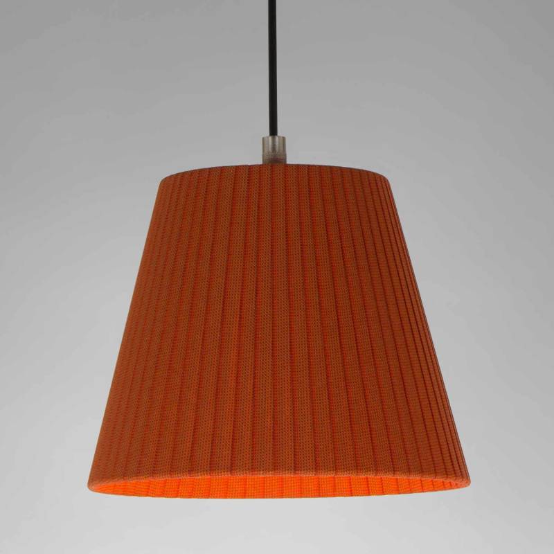 Sísísí cónicas MT1 LED Pendelleuchte, Lampenschirm terracotta von Santa & Cole