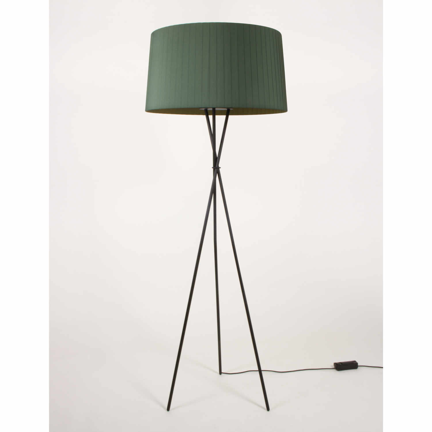 Tripode G5 LED Stehleuchte, Lampenschirm grün Tripode G5 LED Stehleuchte, Lampenschirm grün von Santa & Cole