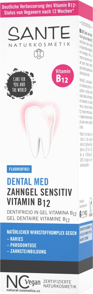 Sante - Dent Med Zahngel Vit.B12 ohneFluor von Sante