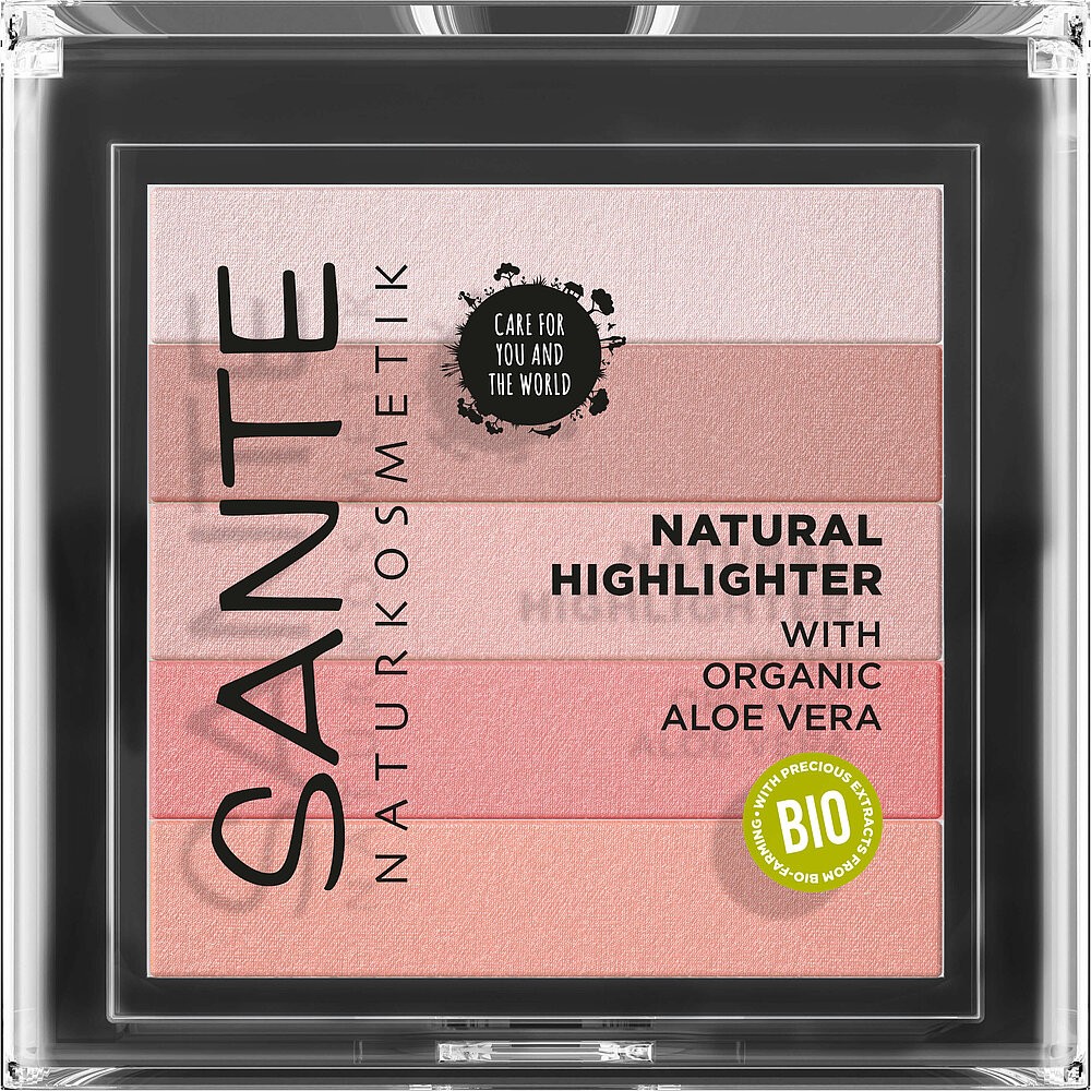 Sante - Natural Highlighter 02 Rose von Sante