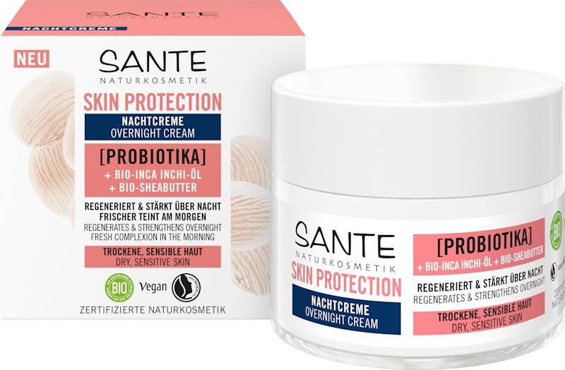 Sante - Schlafcreme Skin Protect Probiotic von Sante