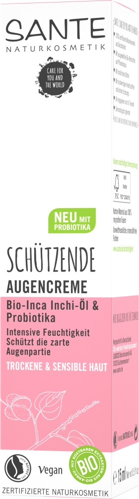 Sante - Schütz. Augencreme von Sante