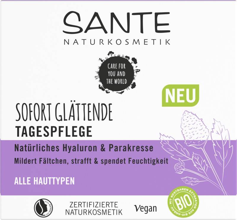 Sante - Sof. glätt. Tagescreme Hyaluron von Sante