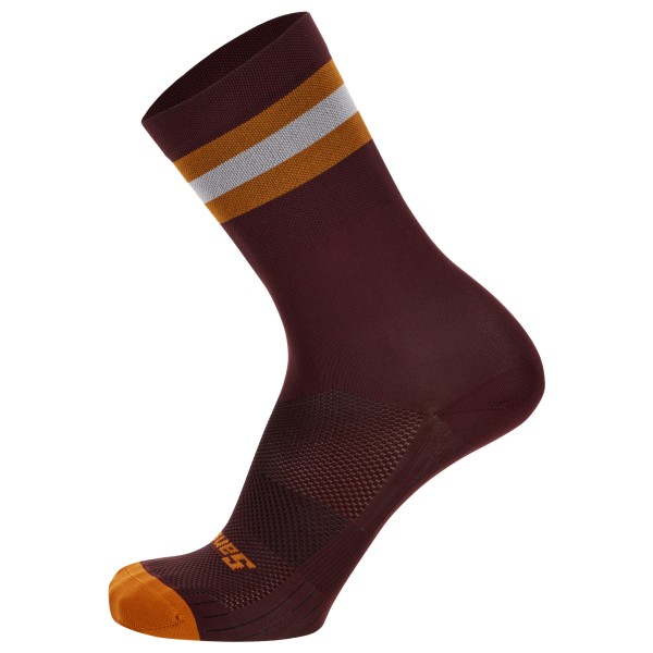 Santini - Bengal High Profile Socks - Velosocken Gr 36-39 - XS/S braun von Santini