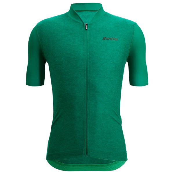 Santini - Colore Puro Jersey - Velotrikot Gr 3XL grün von Santini