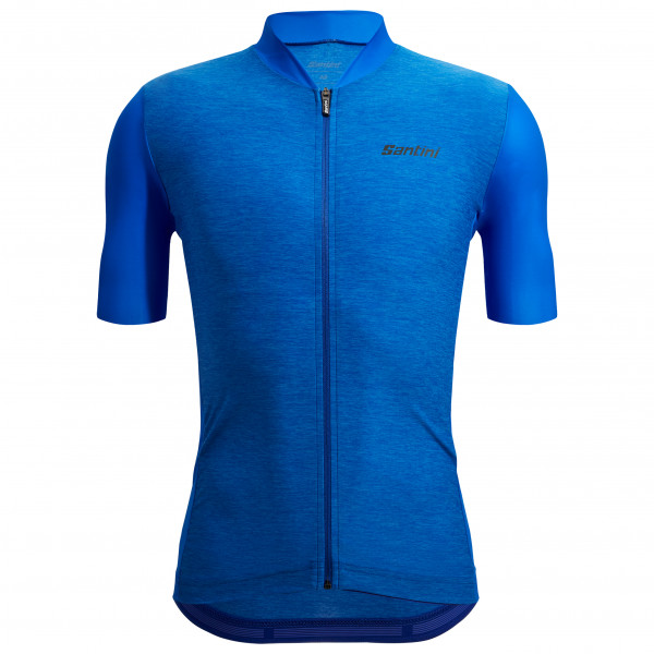 Santini - Colore Puro Jersey - Velotrikot Gr L blau von Santini