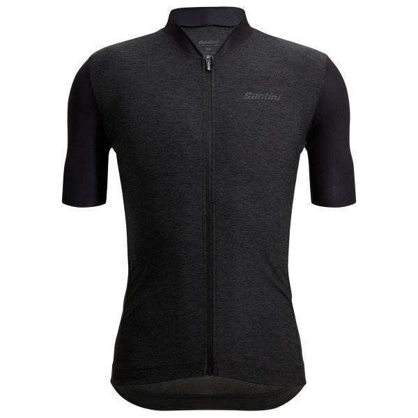 Santini - Colore Puro Jersey - Velotrikot Gr XL schwarz von Santini