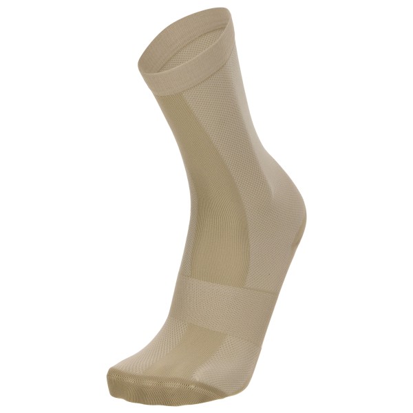 Santini - Cycling High Socks Q-Skin Puro - Velosocken Gr M/L - 40-43 beige von Santini