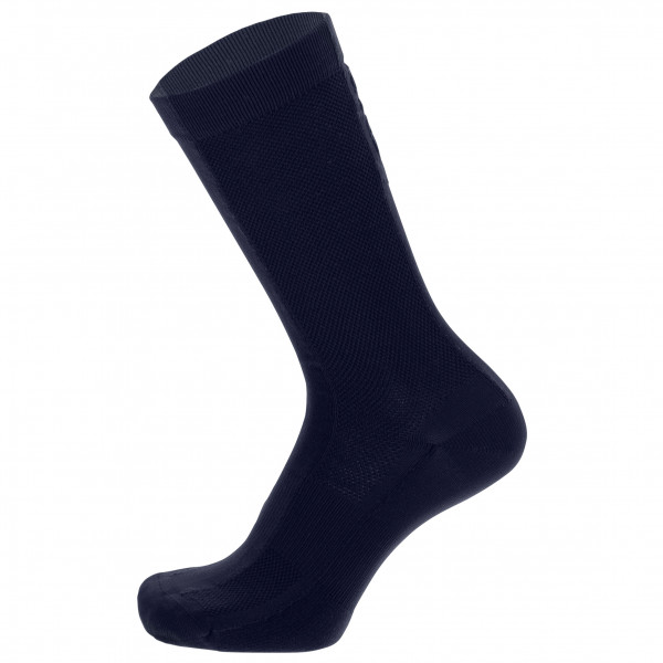 Santini - Cycling High Socks Q-Skin Puro - Velosocken Gr XL/XXL - 44-47 blau von Santini