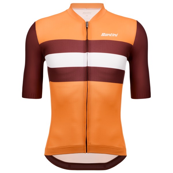 Santini - Eco Sleek Bengal - Velotrikot Gr L;M;XXL grau;orange von Santini