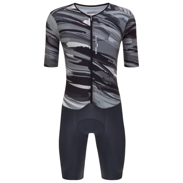 Santini - Madss Aerosuit - Veloeinteiler Gr 3XL;L;M;S;XL;XXL grau;grau/blau;schwarz Santini - Madss Aerosuit - Veloeinteiler Gr 3XL;L;M;S;XL;XXL grau;grau/blau;schwarz von Santini