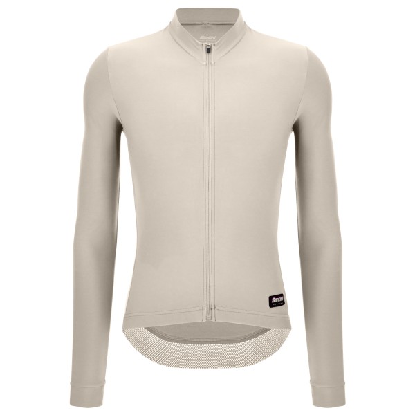 Santini - RTR Longsleeve Jersey - Velotrikot Gr XL beige/grau von Santini