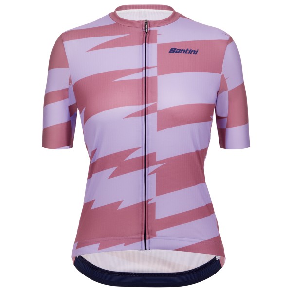 Santini - Women's Furia Smart S/S - Velotrikot Gr L;M;S;XL;XS blau;lila von Santini