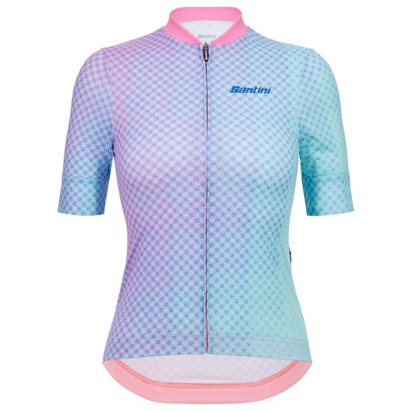 Santini - Women's Paws Forma S/S - Velotrikot Gr M;XL;XS bunt;lila/blau von Santini